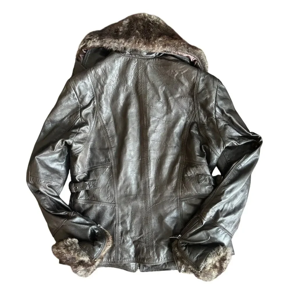 Genuine Leather Jacket - Pelle Studio - Picture 2 of 5